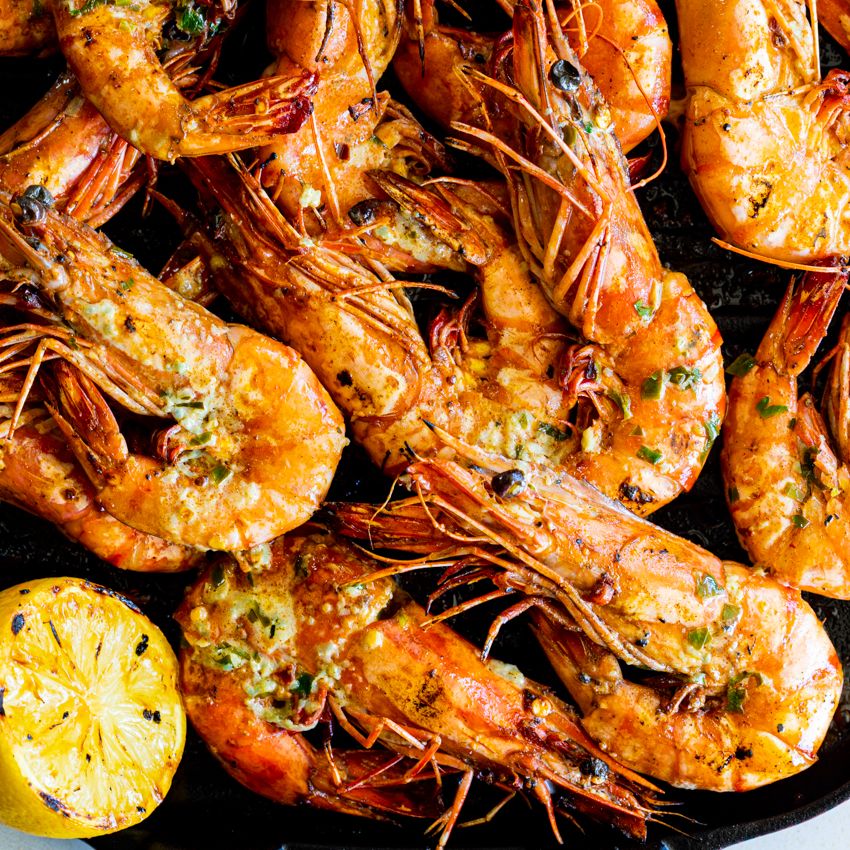 Whole Green Prawns (Large)